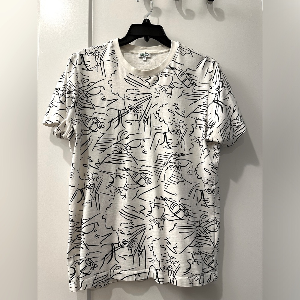 Kenzo Men’s Shirt Woman Pattern Size L